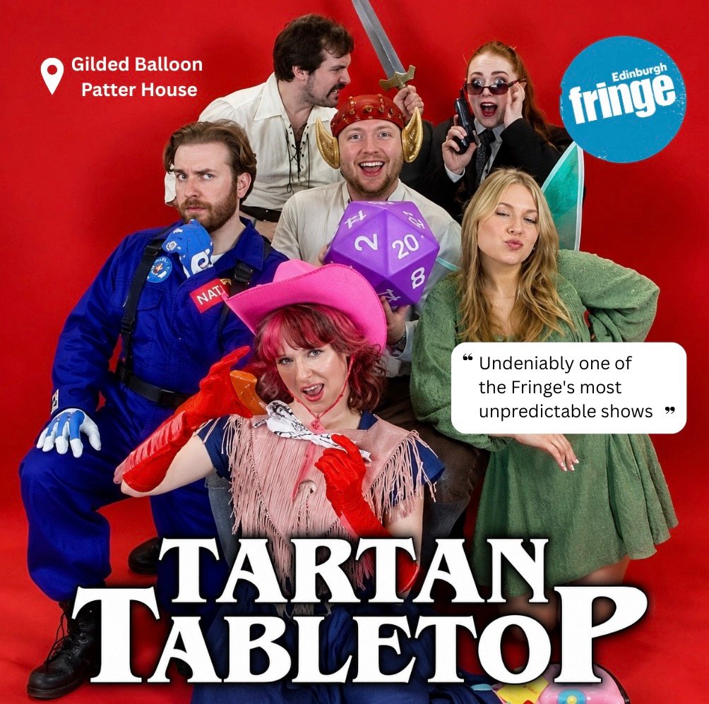 Tartan Tabletop: A Dungeons & Dragons Comedy, Edinburgh Fringe Review 2026 ★★★★